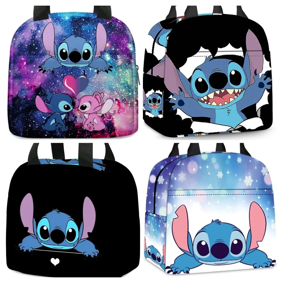 Disney Stitch Thermotasche Lunchtasche Kühltasche Schule NEU 4 Designs 20×20×15 - Bild 1 von 1