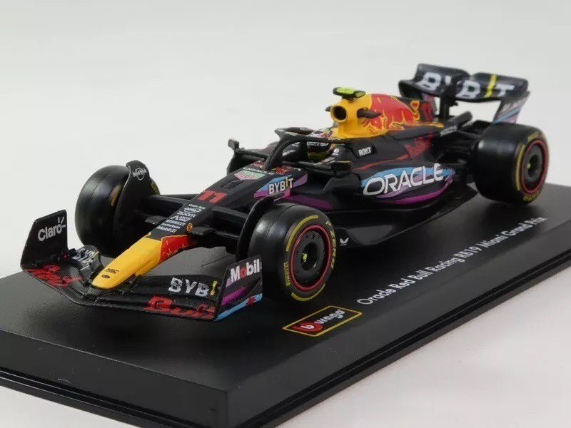 F1 Red Bull RB19 Burago 1/43 Idée Cadeau Idéale pour Fan de Sergio Perez