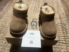 Uggs Toddler Classic Ultra Mini NWT in box, size 6, chestnut Brown