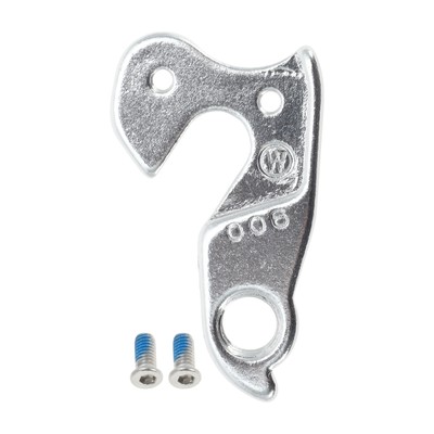 Fahrrad Schaltwerk Aufhänger Platte für Mountain Bike,Silber,1Stk