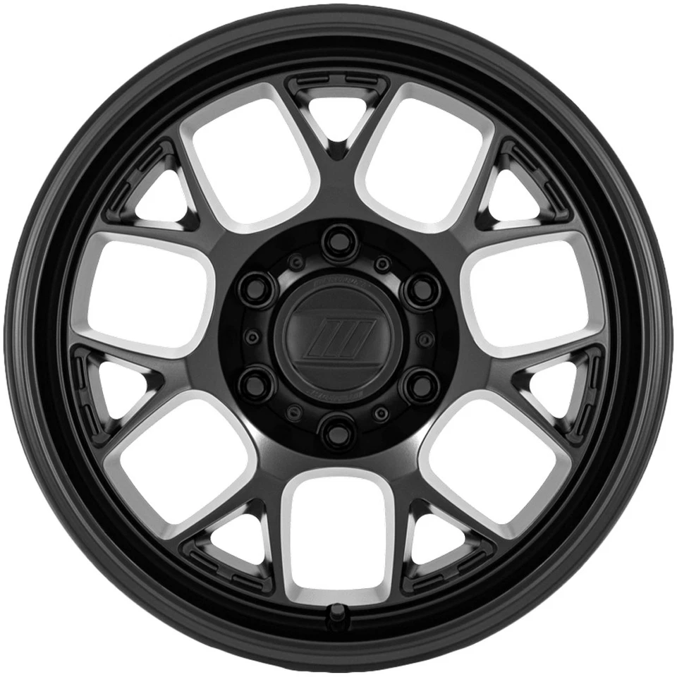 Pro Comp PA205 Wraith 17x8 6x5.5" +20mm Matte Black Wheel Rim 17" Inch Foto 3 de 4