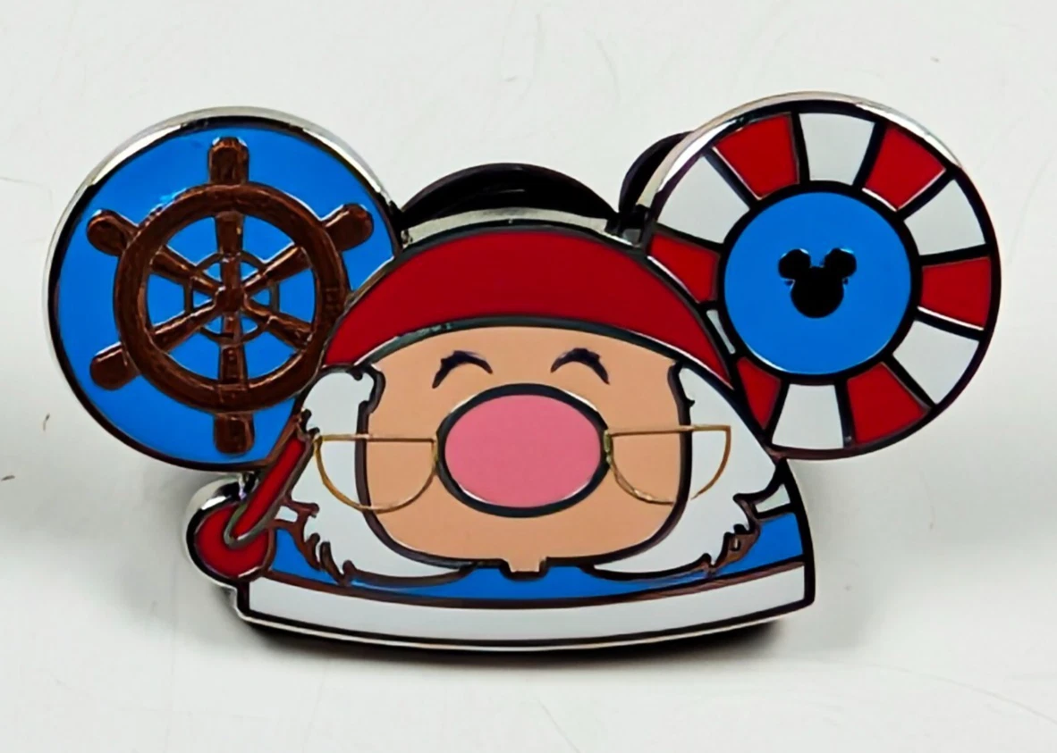 Disney Pin 2025 Hidden Mickey Character Ear Hats - Mr. Smee [174785]
