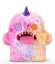 New Fuggler Fugglercorns Unicorn Monster Pastel Rainbow Oogah Boogah 9" Plush