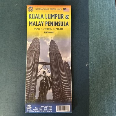 ITMB Travel Map Kuala lumpur & malay Peninsula