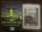 2025 Intaglio Mint UFO Invasion 1oz silver ruthenium Gilded Mt Rushmore 1/50