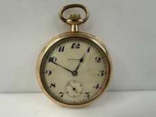 Rare Antique 1918 Hamilton 910 Pocket Watch 17 Jewel USA