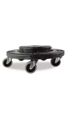 Rubbermaid BRUTE Dolly for 20 - 55 Gallon Containers - Black (FG264000BLA)