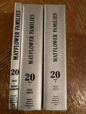 Mayflower Families Through Five Generations Henry Samson Vols 1-3
