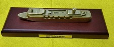 COSTA MARINA  Kreuzfahrtschiff  Schiffsmodell  Modell  Messing  Costa Club  OvP