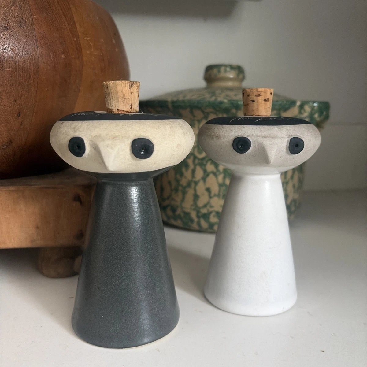ビンテージBennigton pottery ソルト&ペッパーDavid Gil David Gil for sale | eBay