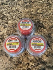 Walker Sensi-Tak “3 Rolls” Red Liner Wig Hairpiece Tack 1” X 3yds Genuine