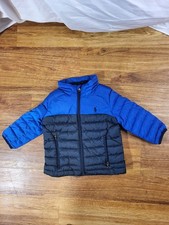 Polo Ralph Lauren Boys Size 18m Blue Navy Down Puffer Jacket