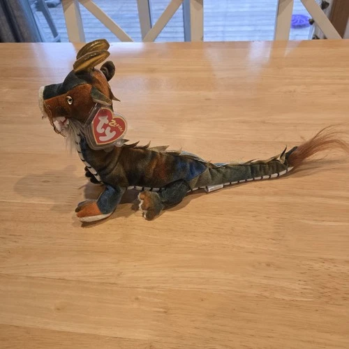 Vintage Ty Beanie Baby - THE DRAGON Chinese ZODIAC RETIRED - NWT