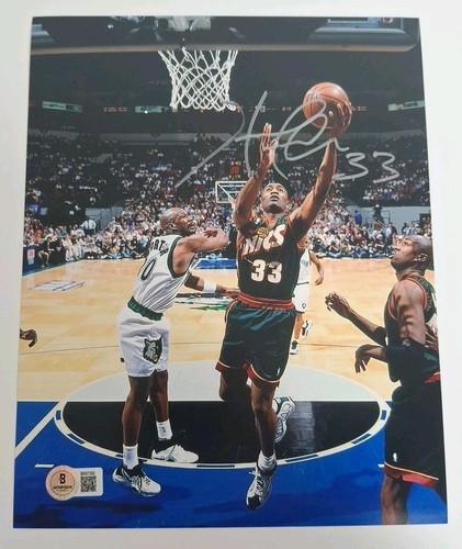 Hersey Hawkins Autographed Signed 8X10 Photo Beckett Bas Coa #BR87082 - Picture 1 of 2