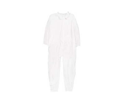 #ad ☢️ 25 Pc Microporous Coverall Elastic Waist No Elastic Cuffs Ankles PPE $105.54