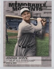 2017 Topps Topps.com Online Exclusive 5x7 21/49 Jimmie Foxx #MM-26 HOF 2f4