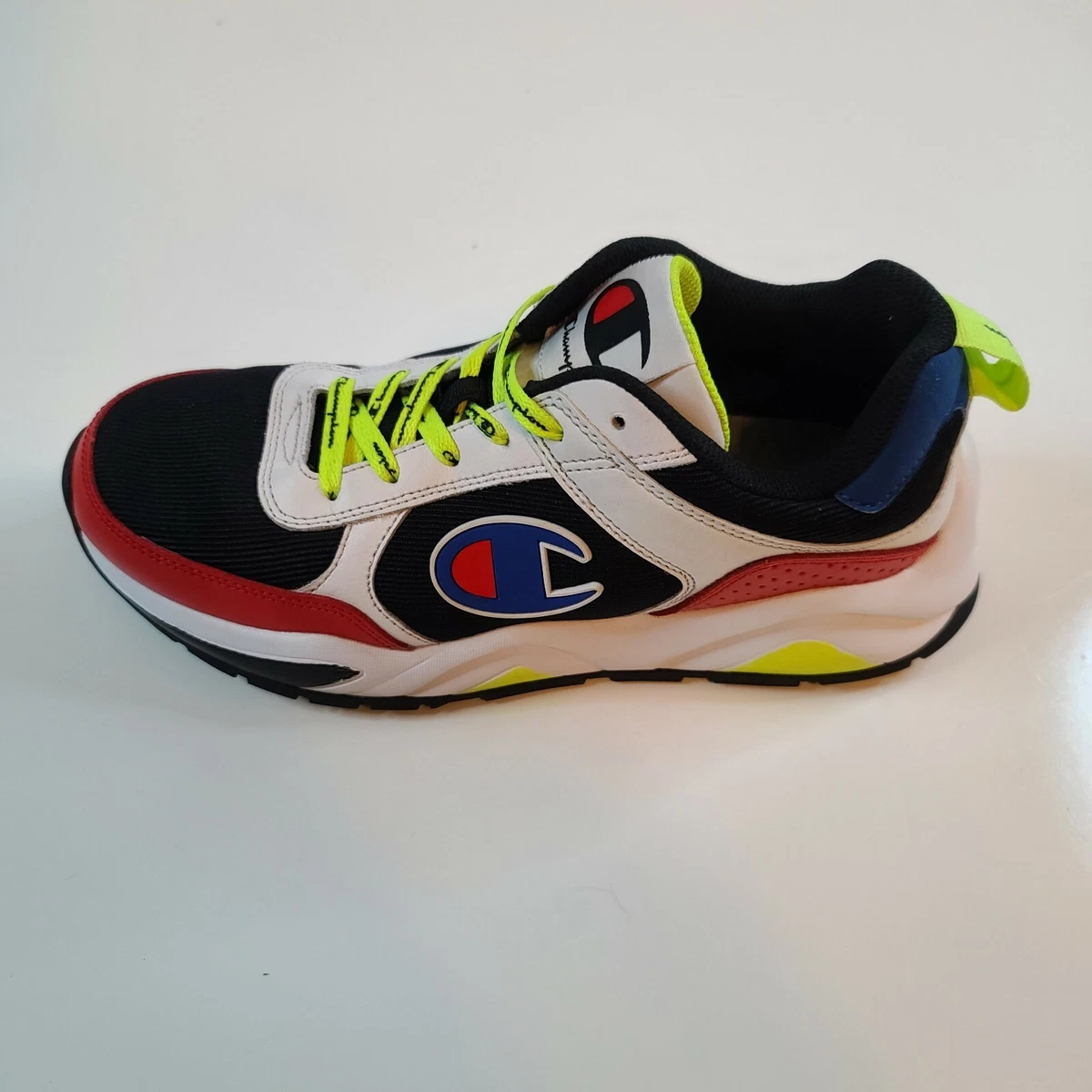 Champion shoes red and blue on sale