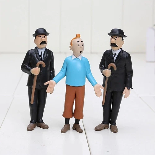 6-Stück Tim und Struppi Figuren Sammlung Tintin Comic Serie Cartoon Doll Figure. - Bild 5 von 7