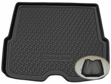 Z338632 Diamanten-Design-Kofferraumwanne + Klett-Netz für Ford Focus 1 Facelift 