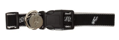 Sporty K9 NBA San Antonio Spurs Reflective Dog Collar