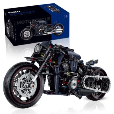 Harley Davidson - Motorrad aus Bausteinen - 623 Teile Night Racer - Rennmotorrad