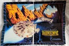 STAR WARS SHADOWS OF THE EMPIRE FOLD OUT POSTER
