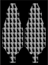 Nine2zero Designs Pre Cut Team Associated b6.2 Chassis Protector Skin 