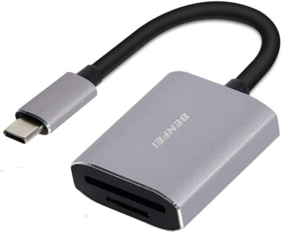 Benfei USB 3.1 Type-C to Micro SD Card Reader, f/ Mac OS, Windows, Linux Chrome