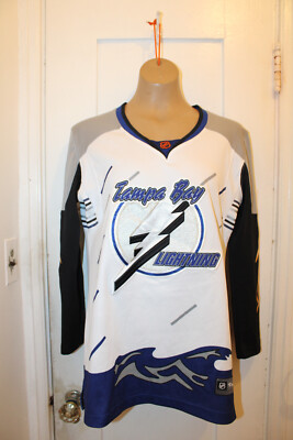 FANATICS NHL Tampa Bay Lightning Reverse Retro Hockey Jersey Women’s  Medium