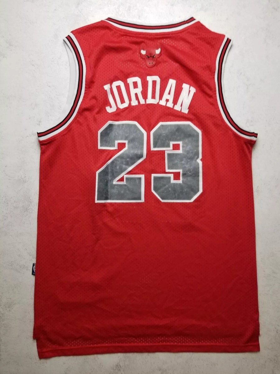 Chicago Bulls 23 Michael Jordan Basketball Jersey NBA NIKE Vintage