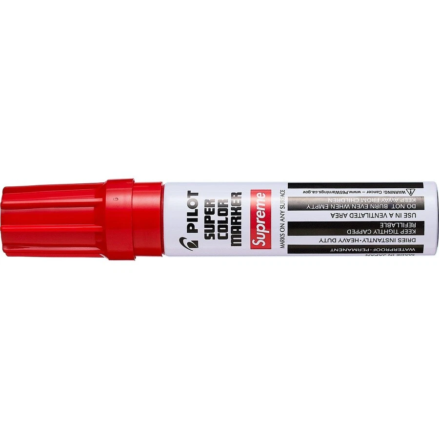 Supreme Pilot Marker Red OneSize F/W 18