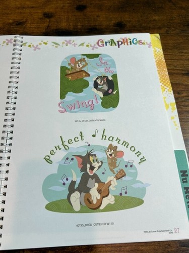Tom and Jerry Licenziatario Guida Stile Cartoni Animati Animazione RARA con CD Colori Pastello - Foto 8 di 18