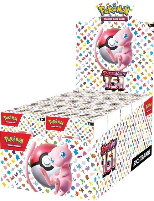 RIP & SHIP -  Pokemon Scarlet & Violet 151 Booster Bundle SEALED CASE - 10 BOXES