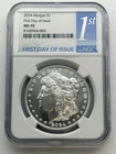 2024-P Morgan Silver Dollar $1 NGC MS70 First Day Of Issue FDOI .999 Coin