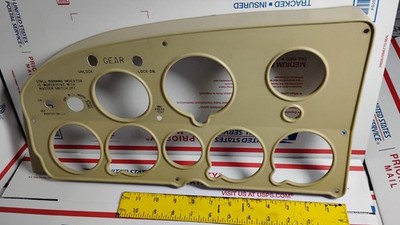 Mooney M20 Flight Instrument Panel Cover Assy P/N 820001  AIRCRAFT AVIATION USA