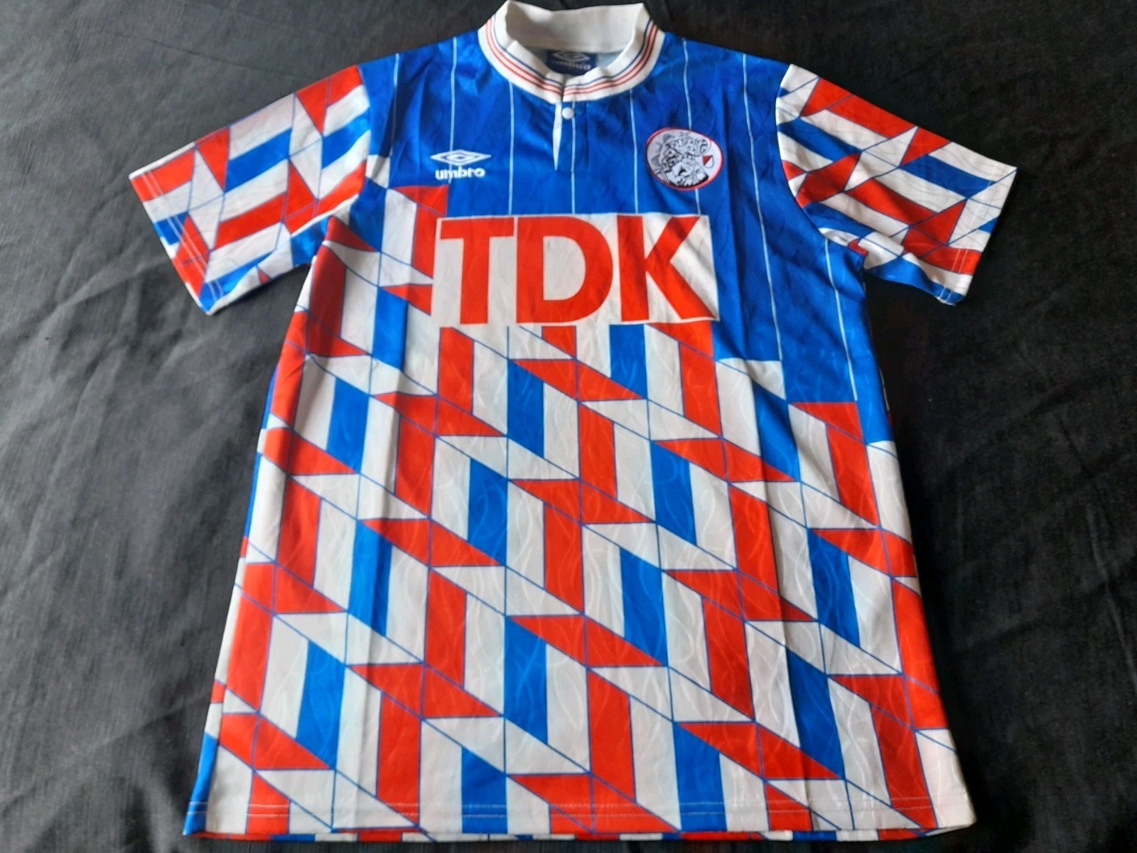 MAGLIA SHIRT FOOTBALL CALCIO AJAX AMSTERDAM TDK SIZE L  MAN ADULTO