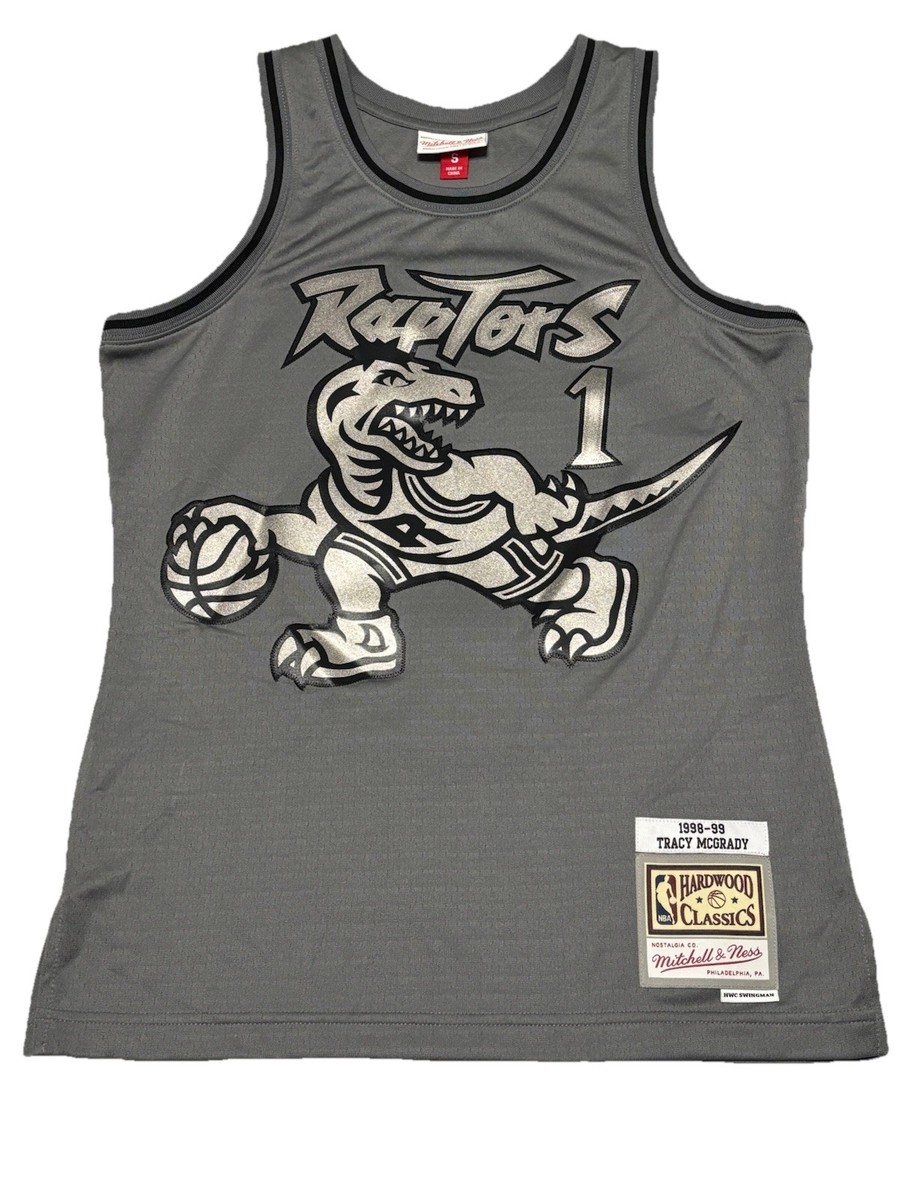 【希少】トロント・ラプターズ McGrady ユニフォーム　L Tracy McGrady Toronto Raptors 1998-99 White Authentic Jersey