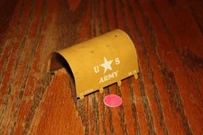 Vintage Banner 3.5-Inch-Long Metal Army Truck Tarp - Marx, MPC, Timmee