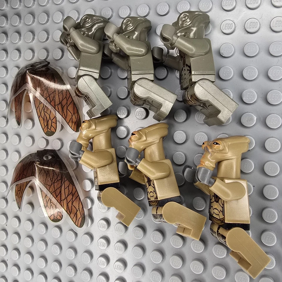 Lego Star Wars Minifiguras Lote SW0078 SW0062 SW0320 Geonosianos /2 con Alas Foto 3 de 4