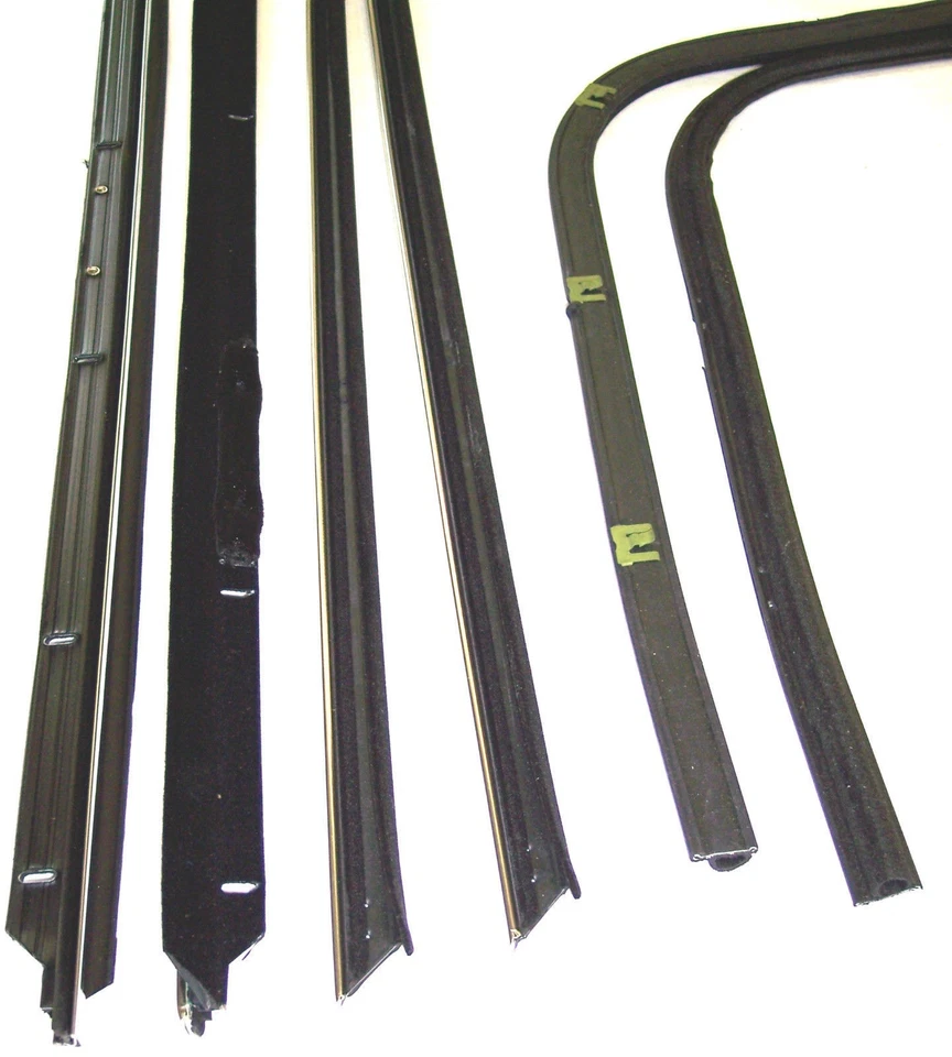 1971-1976 Chevrolet Impala 2dr Custom Coupe 8pc beltline sweeps - Image 2 of 3