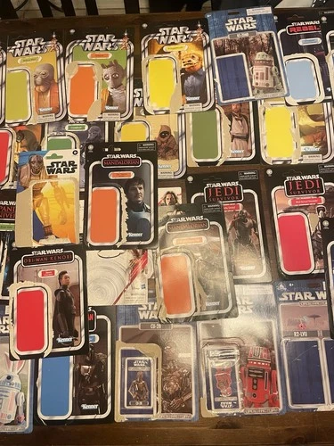 Star Wars Vintage Collection card Backs Lot Cardbacks 50+