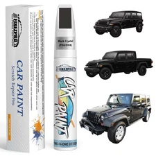 Black Crystal(PX8/DX8) Touch Up Paint for Jeep, Car Paint Scratch Repair Remo...