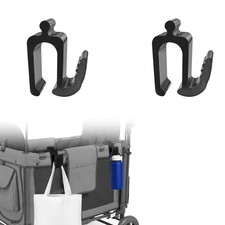 Wonderfold Wagon Side Hooks Upgraded Multifunctional Travel Organizer 2 Pack