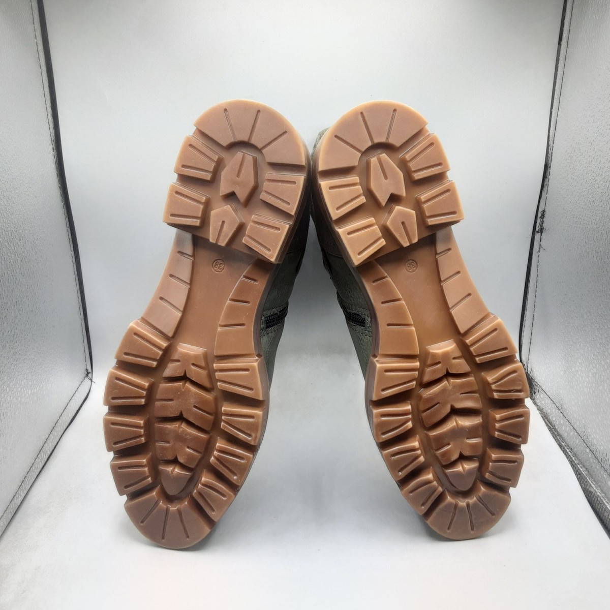 Miz Mooz Women's Leather Fur Lined Ankle Boots Bonney 7.5-8M EU38