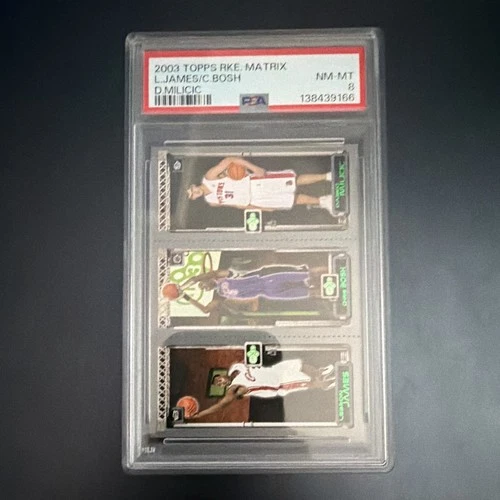 LeBron James 2003 Topps LeBron James #8 Rookie