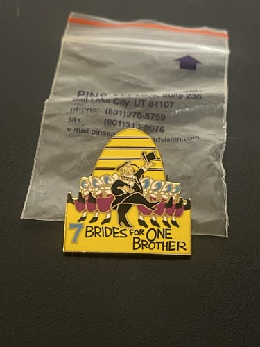 Pat Bagley - 2002 Salt Lake City Olympic Pin “ 7 Brides For one Brother”