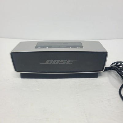 Bose SoundLink Mini Portable Bluetooth Speaker - Silver With Charging Base