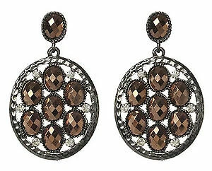 Lámpara de cobre de resina Pendientes de Moda