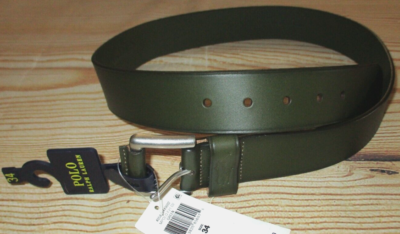 MENS POLO RALPH LAUREN GREEN LEATHER BELT SIZE 34 | eBay MENS POLO RALPH LAUREN GREEN LEATHER BELT SIZE 34 | eBay