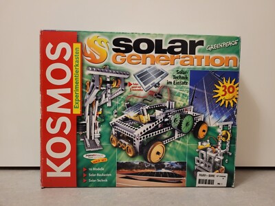 Kosmos: Experimentierkasten SOLAR Generation Greenpeace Solar Technik Ersatzteil
